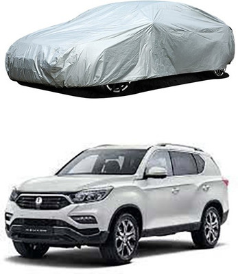 CoNNexXxionS Car Cover For Mahindra Universal For Car (Without Mirror Pockets)(Silver)