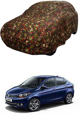 CoNNexXxionS Car Cover For Tata Tigor (Without Mirror Pockets)(Multicolor)