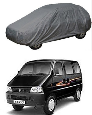 CoNNexXxionS Car Cover For Maruti Suzuki Eeco (Without Mirror Pockets)(Grey)