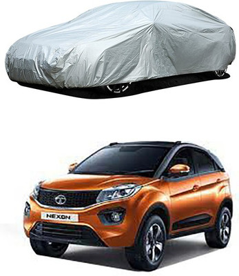 Royalrich Car Cover For Tata Nexon (Without Mirror Pockets)(Silver)