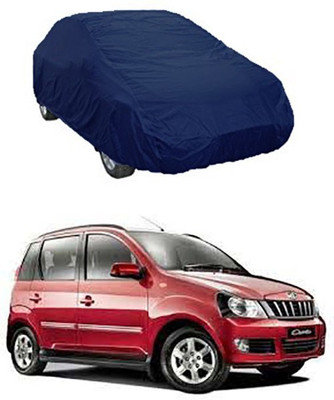 CoNNexXxionS Car Cover For Mahindra Quanto (Without Mirror Pockets)(Blue)