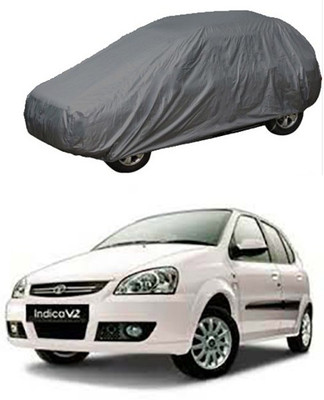 CoNNexXxionS Car Cover For Tata Indica V2 (Without Mirror Pockets)(Grey)