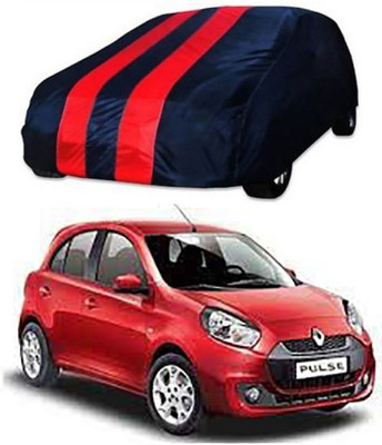 Royalrich Car Cover For Renault Pulse (Without Mirror Pockets)(Red, Blue)