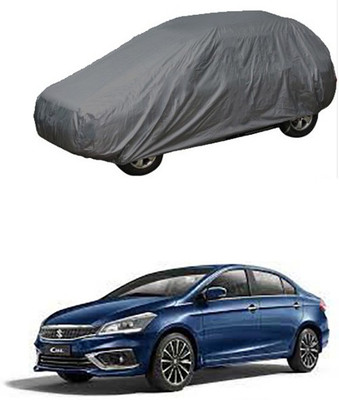 CoNNexXxionS Car Cover For Maruti Suzuki Ciaz (Without Mirror Pockets)(Grey)