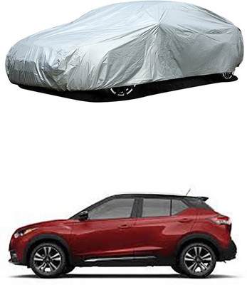 Royalrich Car Cover For Nissan Kicks (Without Mirror Pockets)(Silver)