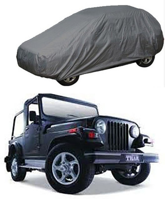 Royalrich Car Cover For Mahindra Thar (Without Mirror Pockets)(Grey)