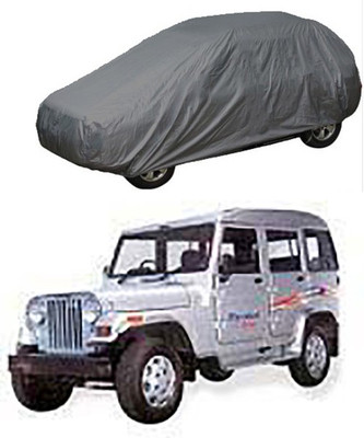Royalrich Car Cover For Mahindra Marshal (Without Mirror Pockets)(Grey)