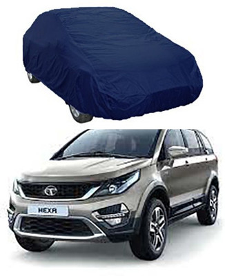 CoNNexXxionS Car Cover For Tata Hexa (Without Mirror Pockets)(Blue)