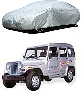 CoNNexXxionS Car Cover For Mahindra Marshal (Without Mirror Pockets)(Silver)