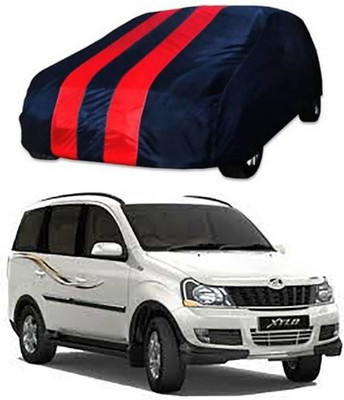 CoNNexXxionS Car Cover For Mahindra Xylo (Without Mirror Pockets)(Red, Blue)