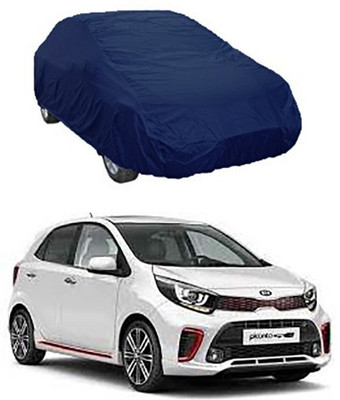 CoNNexXxionS Car Cover For Kia Universal For Car (Without Mirror Pockets)(Blue)
