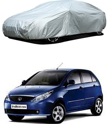 CoNNexXxionS Car Cover For Tata Vista (Without Mirror Pockets)(Silver)