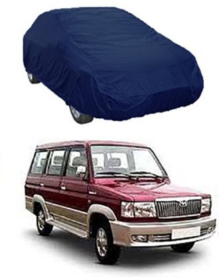 CoNNexXxionS Car Cover For Toyota Qualis (Without Mirror Pockets)(Blue)