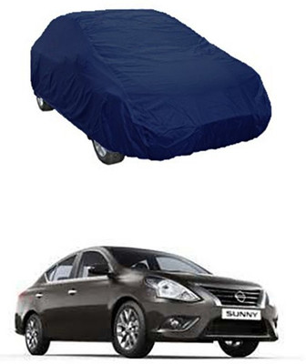 Royalrich Car Cover For Nissan Sunny (Without Mirror Pockets)(Blue)