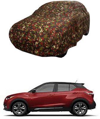 CoNNexXxionS Car Cover For Nissan Kicks (Without Mirror Pockets)(Multicolor)