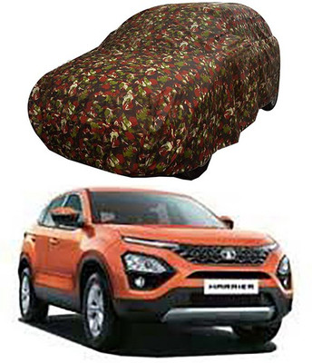 CoNNexXxionS Car Cover For Tata Harrier (Without Mirror Pockets)(Multicolor)