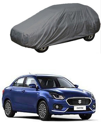CoNNexXxionS Car Cover For Maruti Suzuki Swift Dzire (Without Mirror Pockets)(Grey)