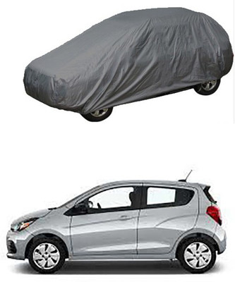 CoNNexXxionS Car Cover For Chevrolet Spark (Without Mirror Pockets)(Grey)