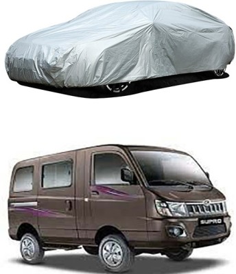 CoNNexXxionS Car Cover For Mahindra Supro (Without Mirror Pockets)(Silver)