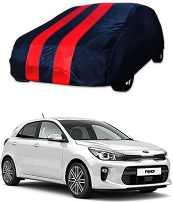 CoNNexXxionS Car Cover For Kia Universal For Car (Without Mirror Pockets)(Red, Blue)