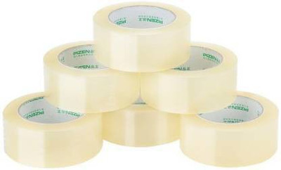SIDDHI Single Sided Handheld Cello Tapes (Manual)(Set of 12, Transparent)