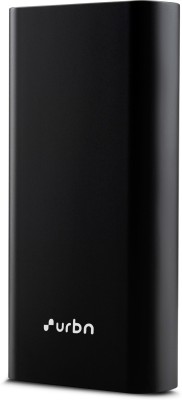 URBN 20000 mAh Power Bank (18 W, Power Delivery 3.0, Quick Charge 3.0)(Black, Lithium Polymer)