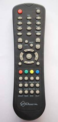 Lieven Remote for Digital Cable SetTop Box Siti Remote Controller(Black)