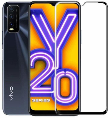 HQ Protection Edge To Edge Tempered Glass for Vivo Y20(Pack of 1)