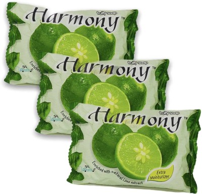 SA Deals Harmony Green Lemon Soap For Skin Whitening(3 x 25 g)