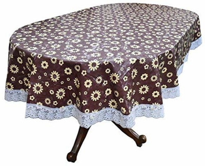 RMDecor Self Design, Printed 6 Seater Table Cover(Multicolor, Polyester)