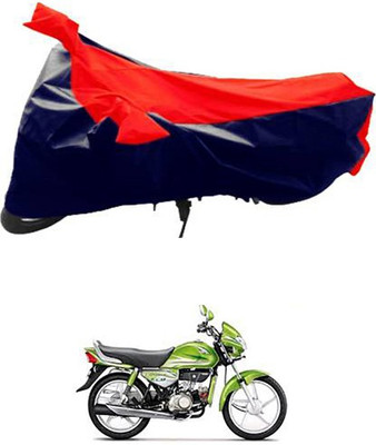MSR STORE Two Wheeler Cover for Hero(Red, Blue)