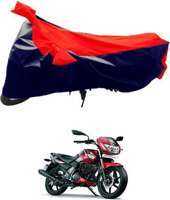MSR STORE Two Wheeler Cover for TVS(Flame, Red, Blue)