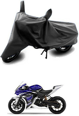 THE REAL ARV Waterproof Two Wheeler Cover for Yamaha(YZF R25, Grey)