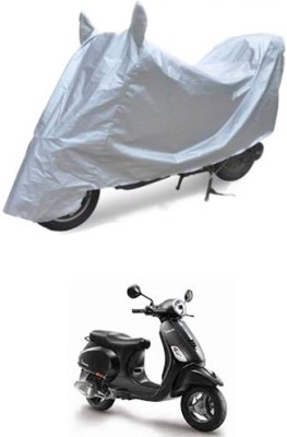 Blossom Trendz Two Wheeler Cover for Universal For Bike(Vespa, Silver)