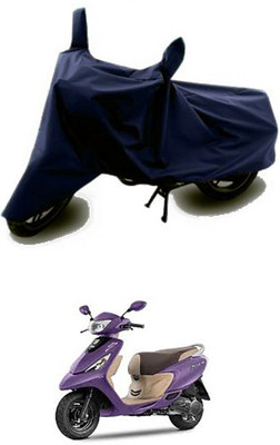 Blossom Trendz Two Wheeler Cover for TVS(Blue)
