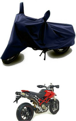 Blossom Trendz Two Wheeler Cover for Ducati(Blue)