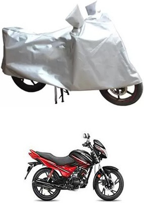 MSR STORE Two Wheeler Cover for Yamaha(SZ R, Silver)
