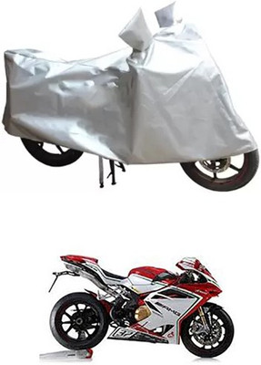 Autogard Two Wheeler Cover for Universal For Bike(Silver)