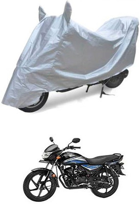 THE REAL ARV Two Wheeler Cover for Honda(Dream, Silver)