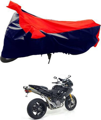 MSR STORE Two Wheeler Cover for Ducati(Red, Blue)