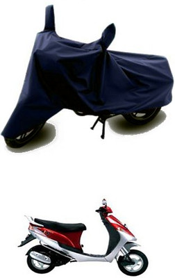 Blossom Trendz Two Wheeler Cover for Kinetic(Blue)