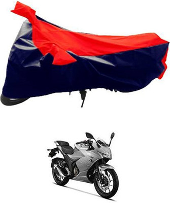 Autogard Two Wheeler Cover for Suzuki(Red, Blue)