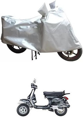 Autogard Two Wheeler Cover for LML(Star Euro, Silver)