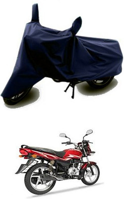 THE REAL ARV Two Wheeler Cover for Bajaj(Platina, Blue)