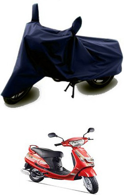 Blossom Trendz Two Wheeler Cover for Mahindra(Blue)