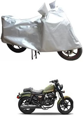 MSR STORE Two Wheeler Cover for Universal For Bike(Silver)