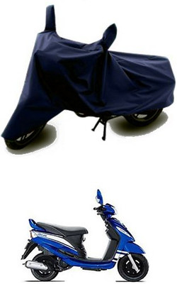 Blossom Trendz Two Wheeler Cover for Mahindra(Rodeo RZ, Blue)