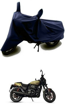 THE REAL ARV Two Wheeler Cover for Harley Davidson(Blue)