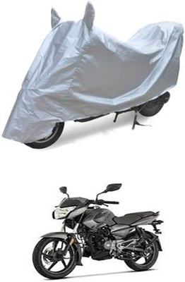 Blossom Trendz Two Wheeler Cover for Bajaj(Silver)