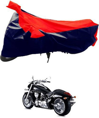 MSR STORE Two Wheeler Cover for Suzuki(Red, Blue)